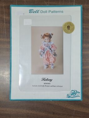 Bell Doll Patterns "Kelsey" Doll Pattern - Pink Romper #RPM5065